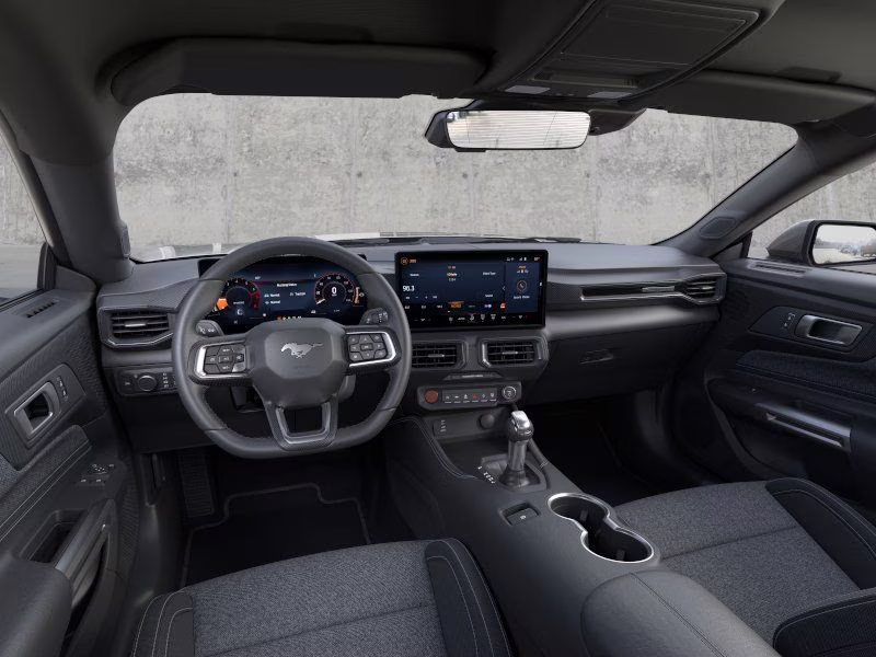 2026 Carbonized Gray Metallic Ford Mustang EcoBoost RWD Coupe