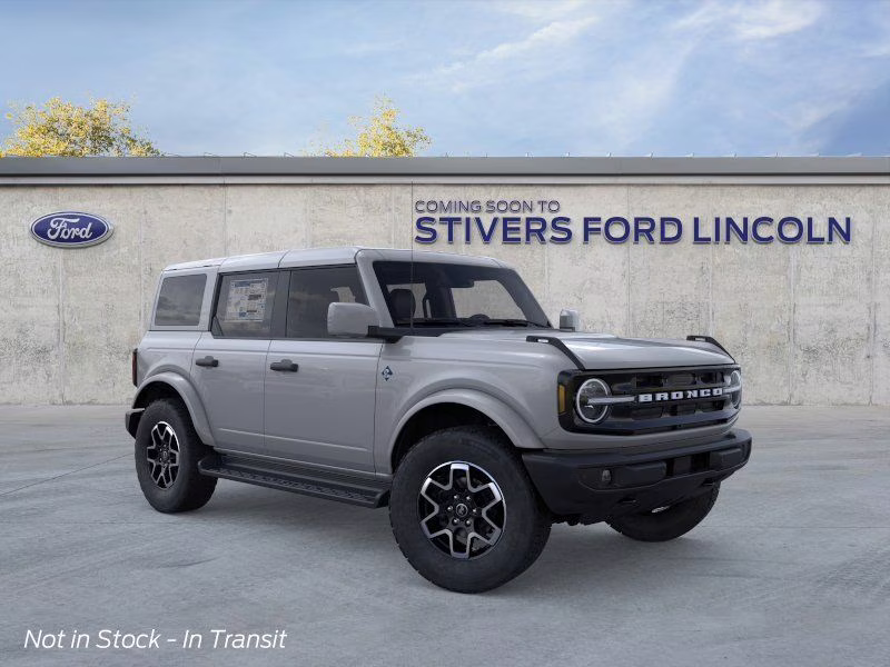 2026 Avalanche Gray Ford Bronco Outer Banks 4X4 SUV