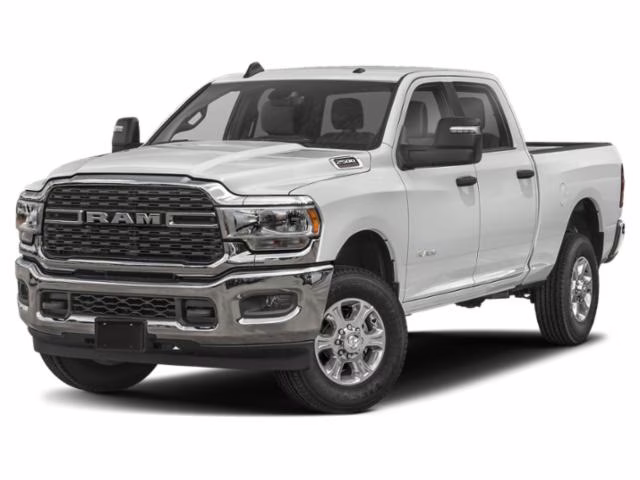 2024 Bright White Clearcoat Ram 2500 Big Horn 4X4 Truck