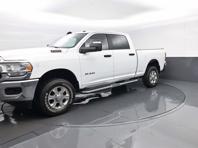 2024 Bright White Clearcoat Ram 2500 Big Horn 4X4 Truck