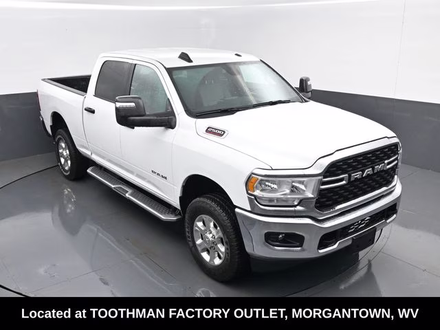 2024 Bright White Clearcoat Ram 2500 Big Horn 4X4 Truck