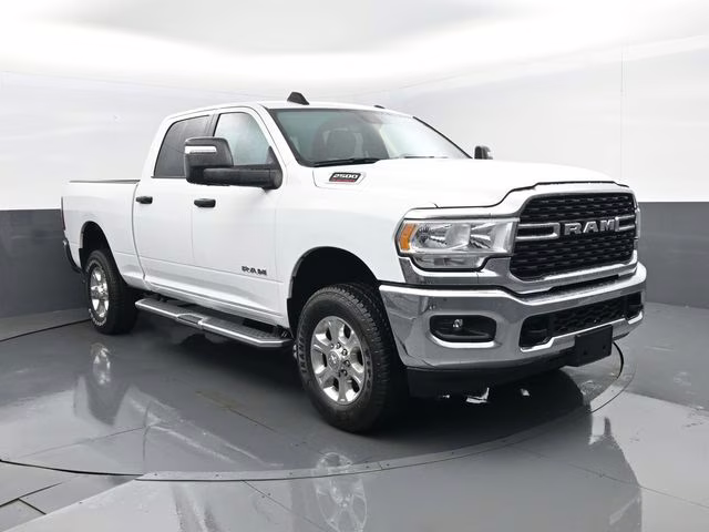2024 Bright White Clearcoat Ram 2500 Big Horn 4X4 Truck