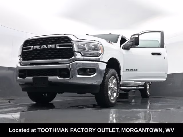 2024 Bright White Clearcoat Ram 2500 Big Horn 4X4 Truck