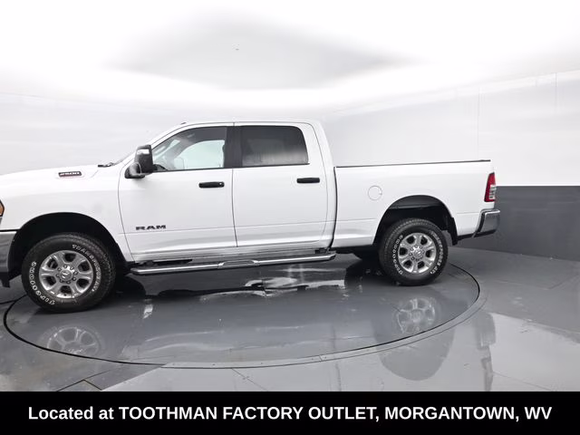 2024 Bright White Clearcoat Ram 2500 Big Horn 4X4 Truck