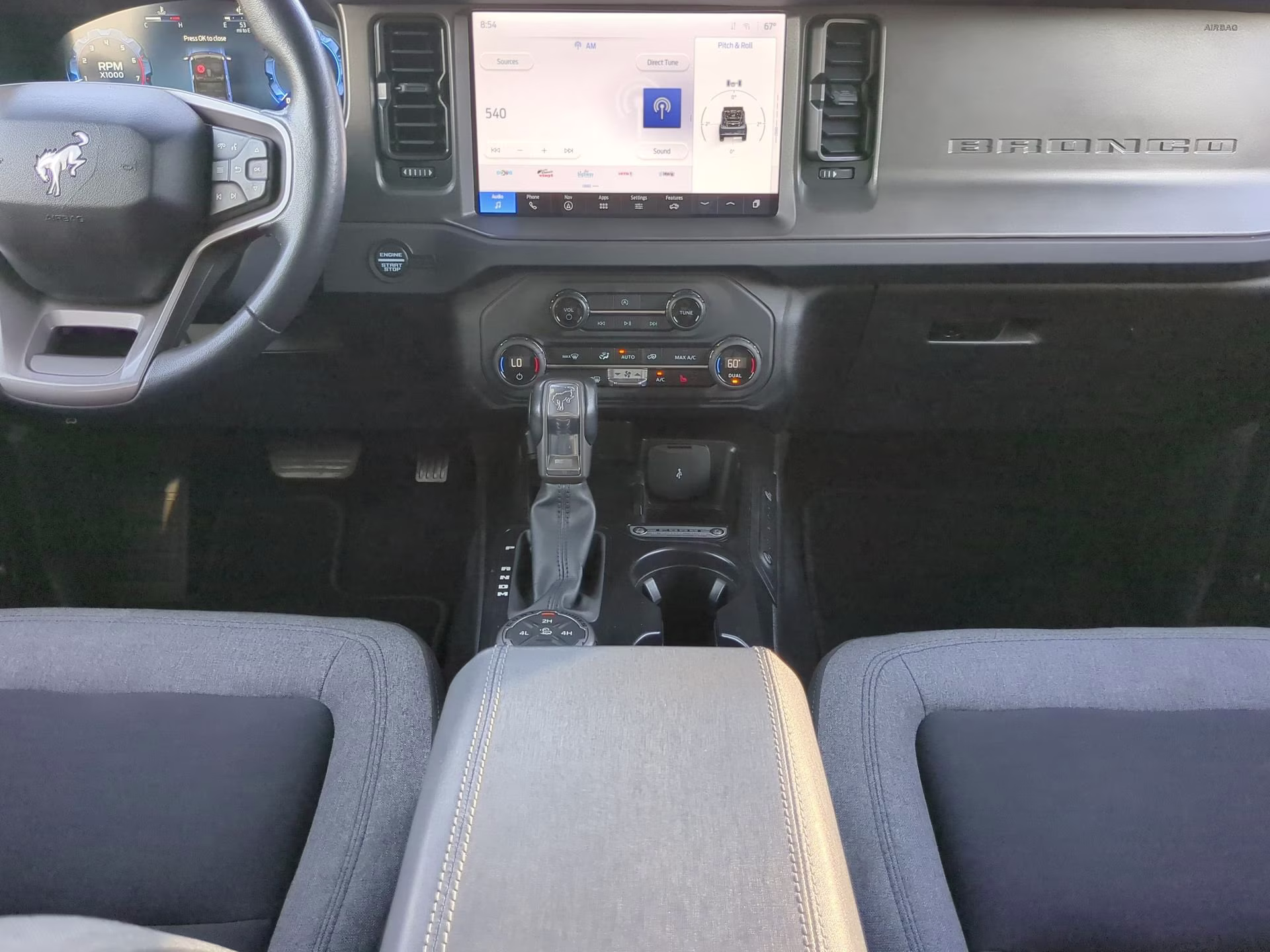 2025 Oxford White Ford Bronco Big Bend 4X4 Convertible