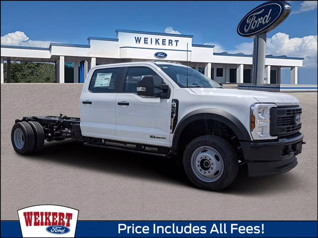 2026 Oxford White Ford Super Duty F-450 DRW XL 4X4 Chassis