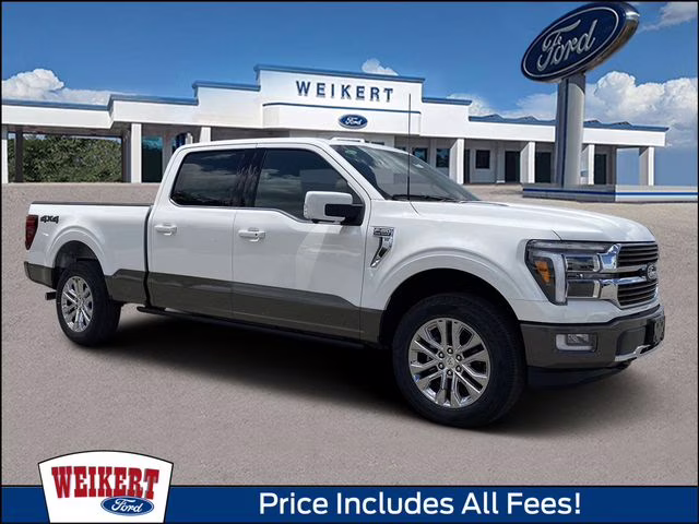 2026 Star White Metallic Tri-Coat Ford F-150 King Ranch 4X4 Truck