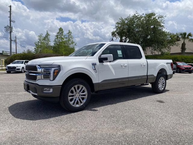2026 Star White Metallic Tri-Coat Ford F-150 King Ranch 4X4 Truck