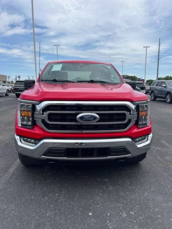 2023 Race Red Ford F-150 XLT 4X4 Truck