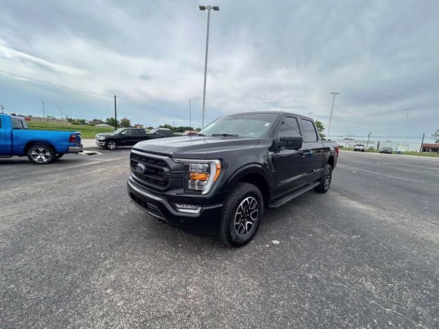 2023 Black Metallic Ford F-150 XLT 4X4 Truck