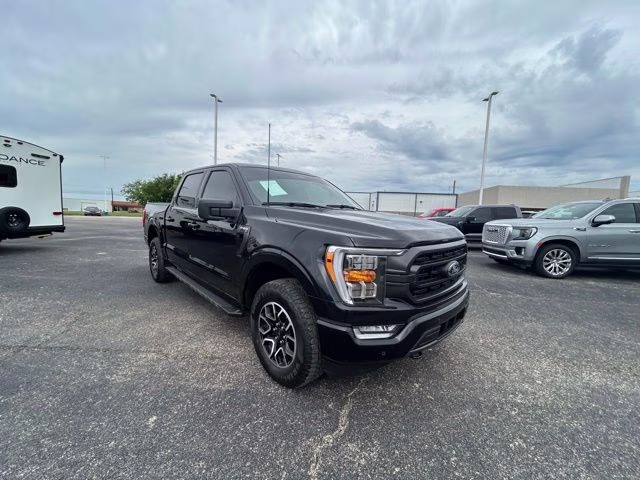 2023 Black Metallic Ford F-150 XLT 4X4 Truck