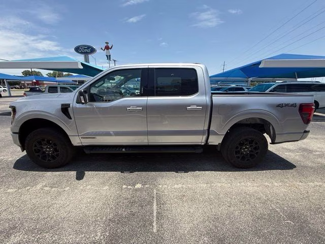 2024 Silver Metallic Ford F-150 XLT 4X4 Truck