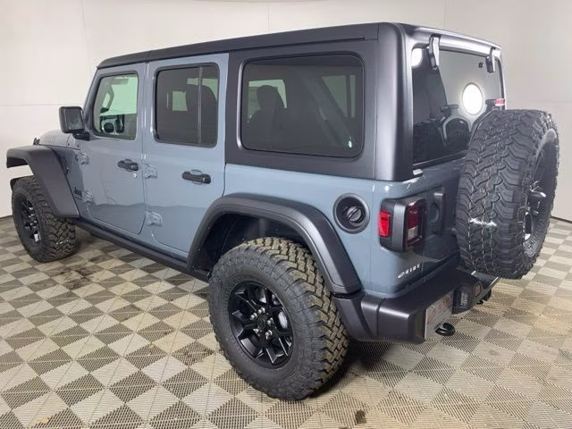2026 Anvil Clear Coat Jeep Wrangler 4-Door Willys 4X4 SUV