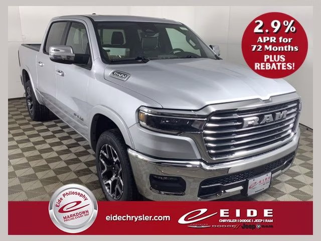 2026 Silver Zynith Ram 1500 Laramie 4X4 Truck