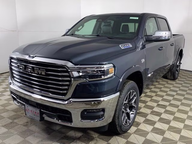 2026 Forged Blue Metallic Ram 1500 Laramie 4X4 Truck