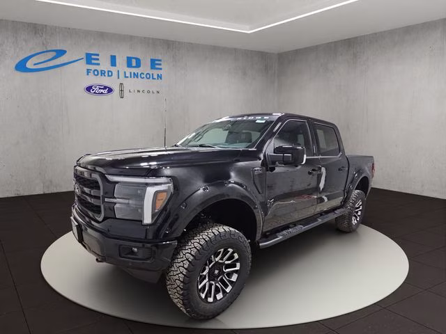 2026 Agate Black Metallic Ford F-150 Lariat ROCKY RIDGE 4X4 Truck
