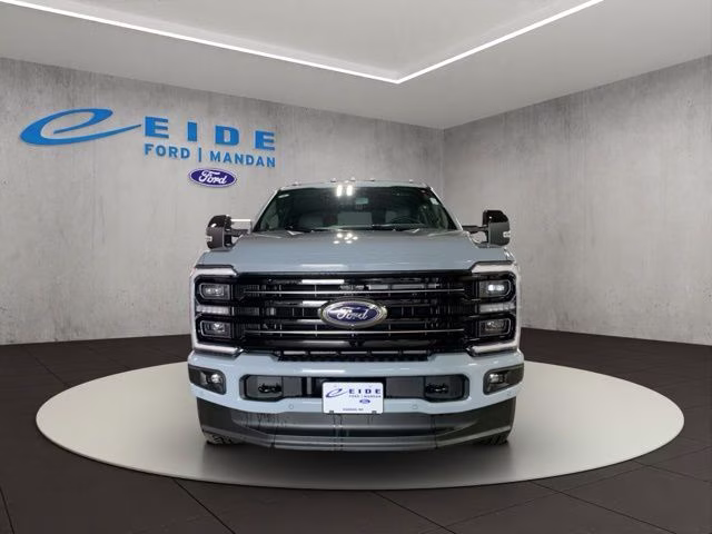 2026 Glacier Gray Metallic Tri-Coat Ford Super Duty F-350 SRW Platinum 4X4 Truck