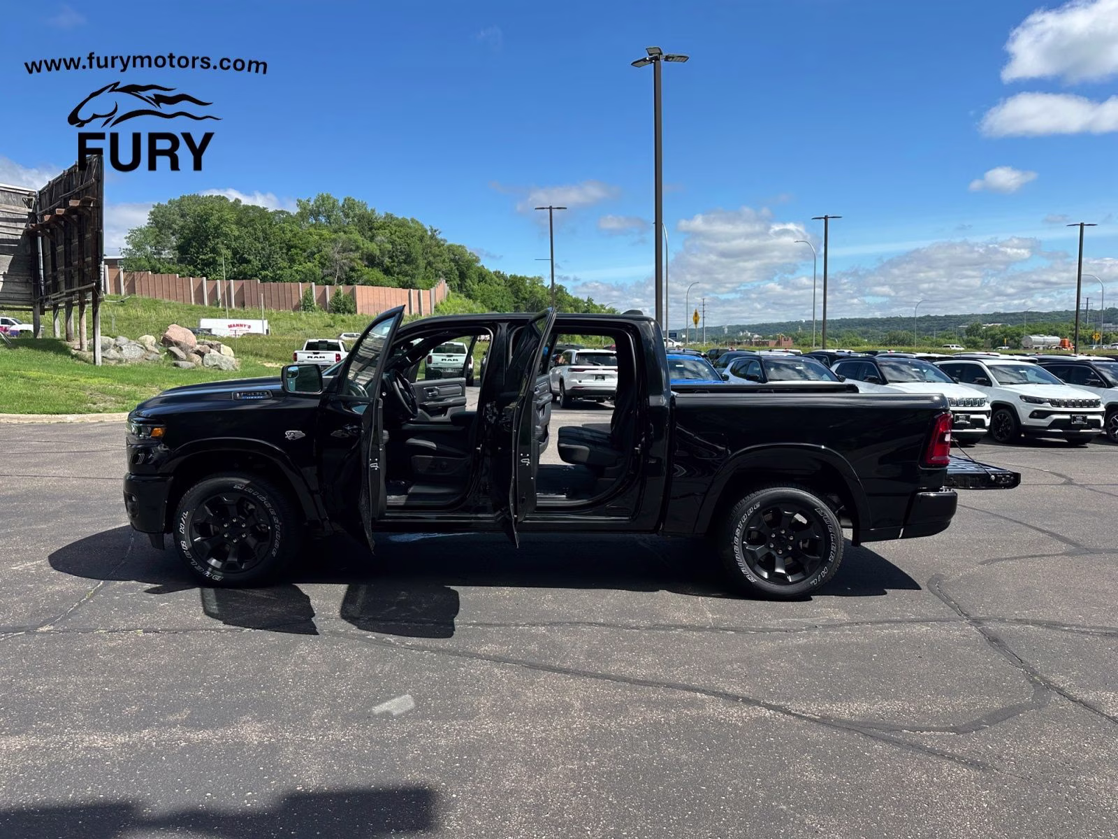 2026 Diamond Black Crystal Pearlcoat Ram 1500 Big Horn/Lone Star 4X4 Truck