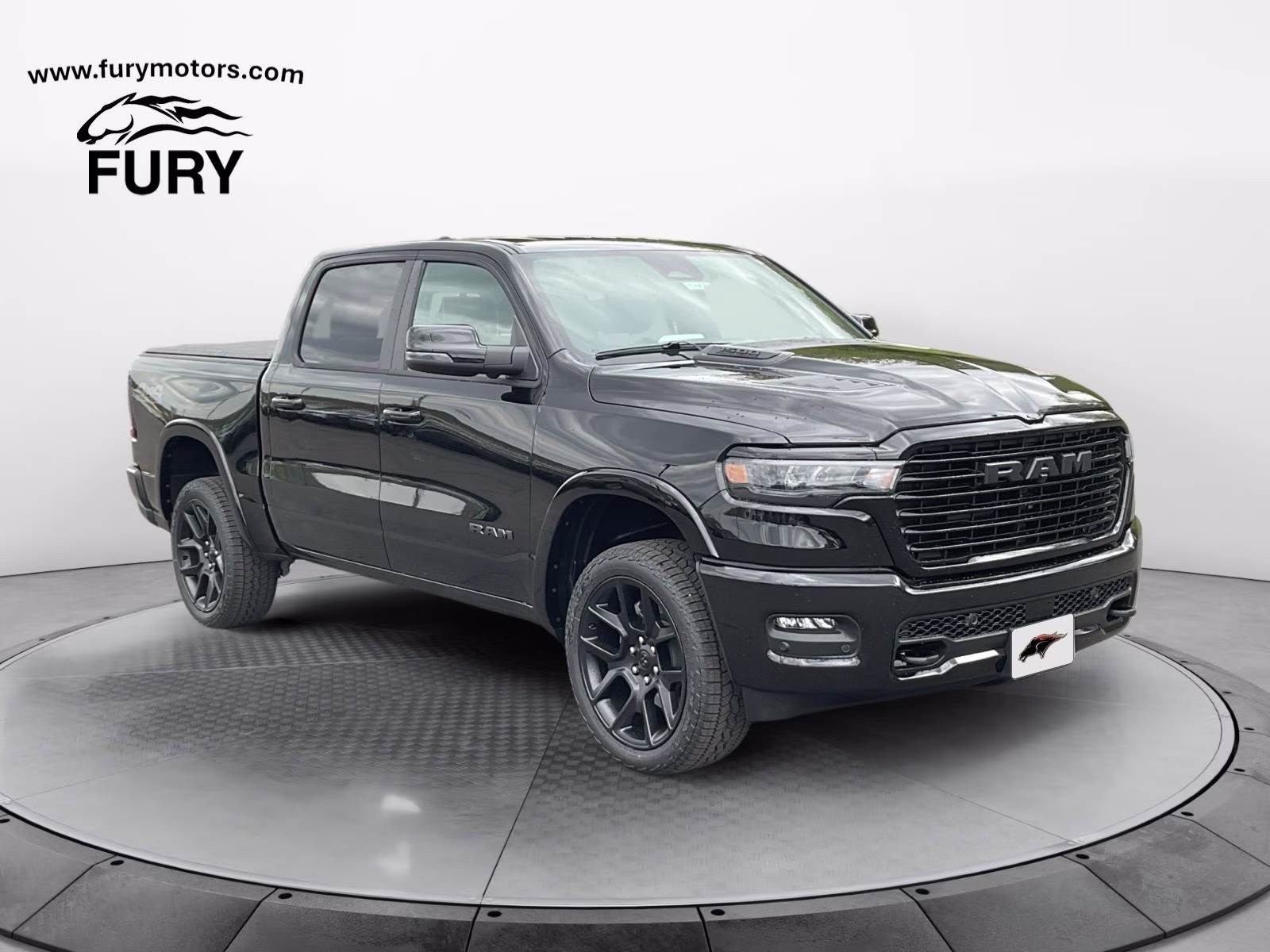 2026 Diamond Black Crystal Pearlcoat Ram 1500 Laramie 4X4 Truck