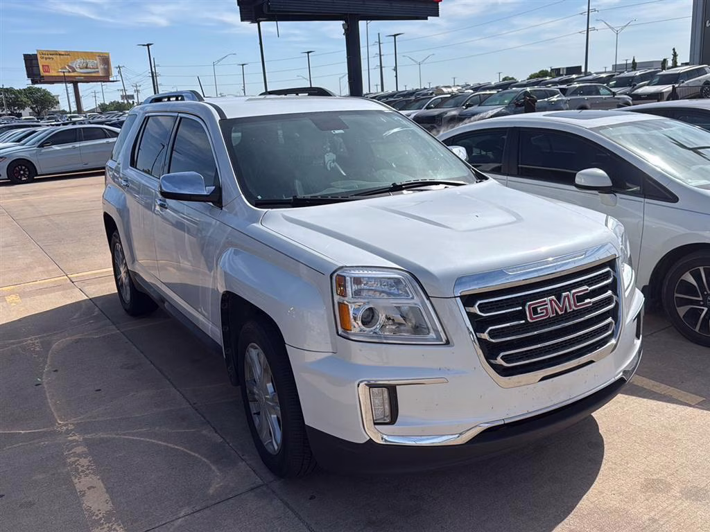 2017 White Frost Tricoat GMC Terrain SLT FWD SUV