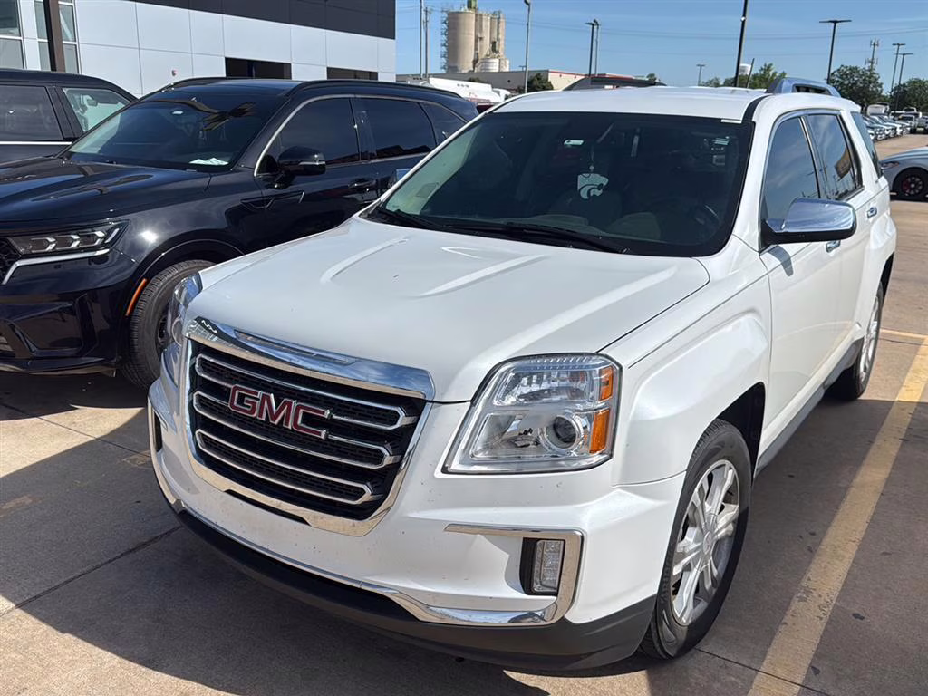 2017 White Frost Tricoat GMC Terrain SLT FWD SUV
