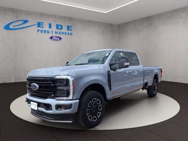 2026 Glacier Gray Metallic Tri-Coat Ford Super Duty F-350 SRW Platinum 4X4 Truck