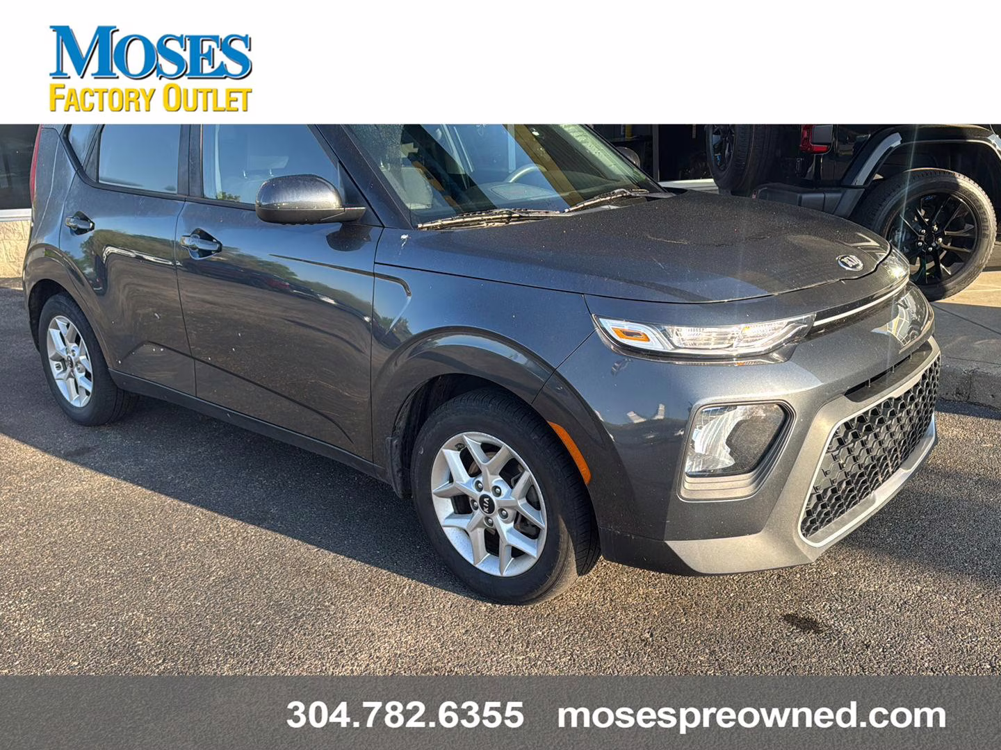 2020 Gravity Gray Kia Soul S FWD Hatchback