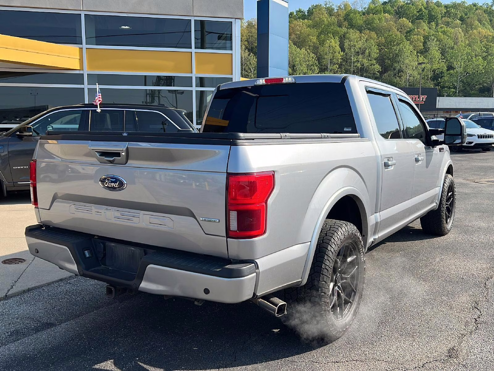 2020 Iconic Silver Ford F-150 LARIAT 4X4 Truck