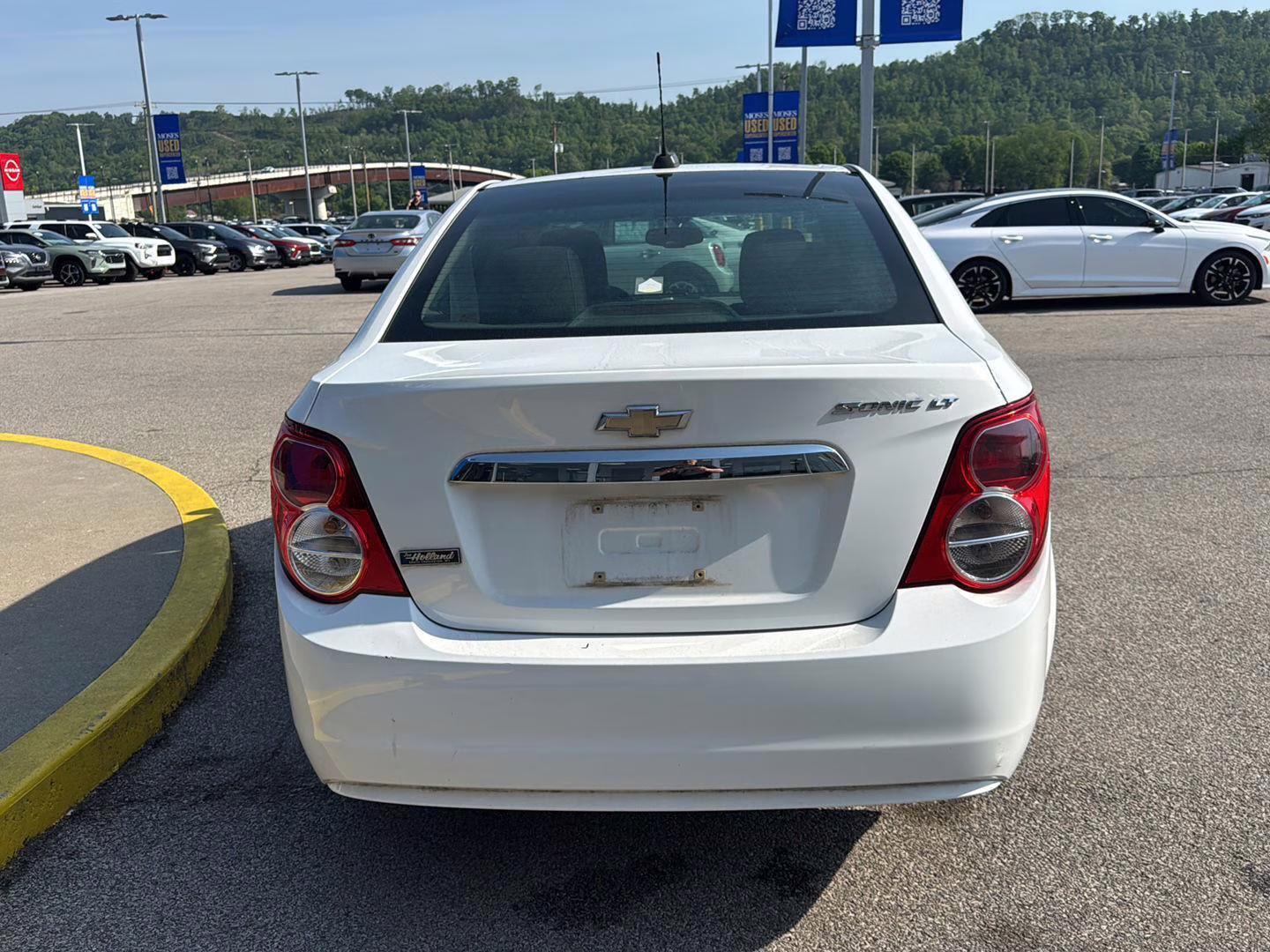 2015 Summit White Chevrolet Sonic LT FWD Sedan