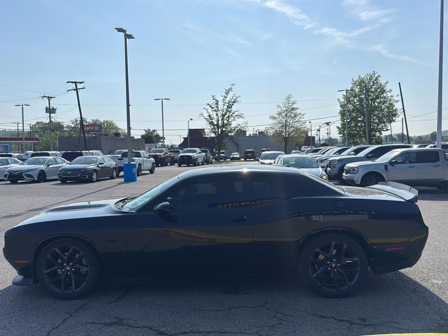 2023 Pitch Black Clearcoat Dodge Challenger R/T RWD Coupe