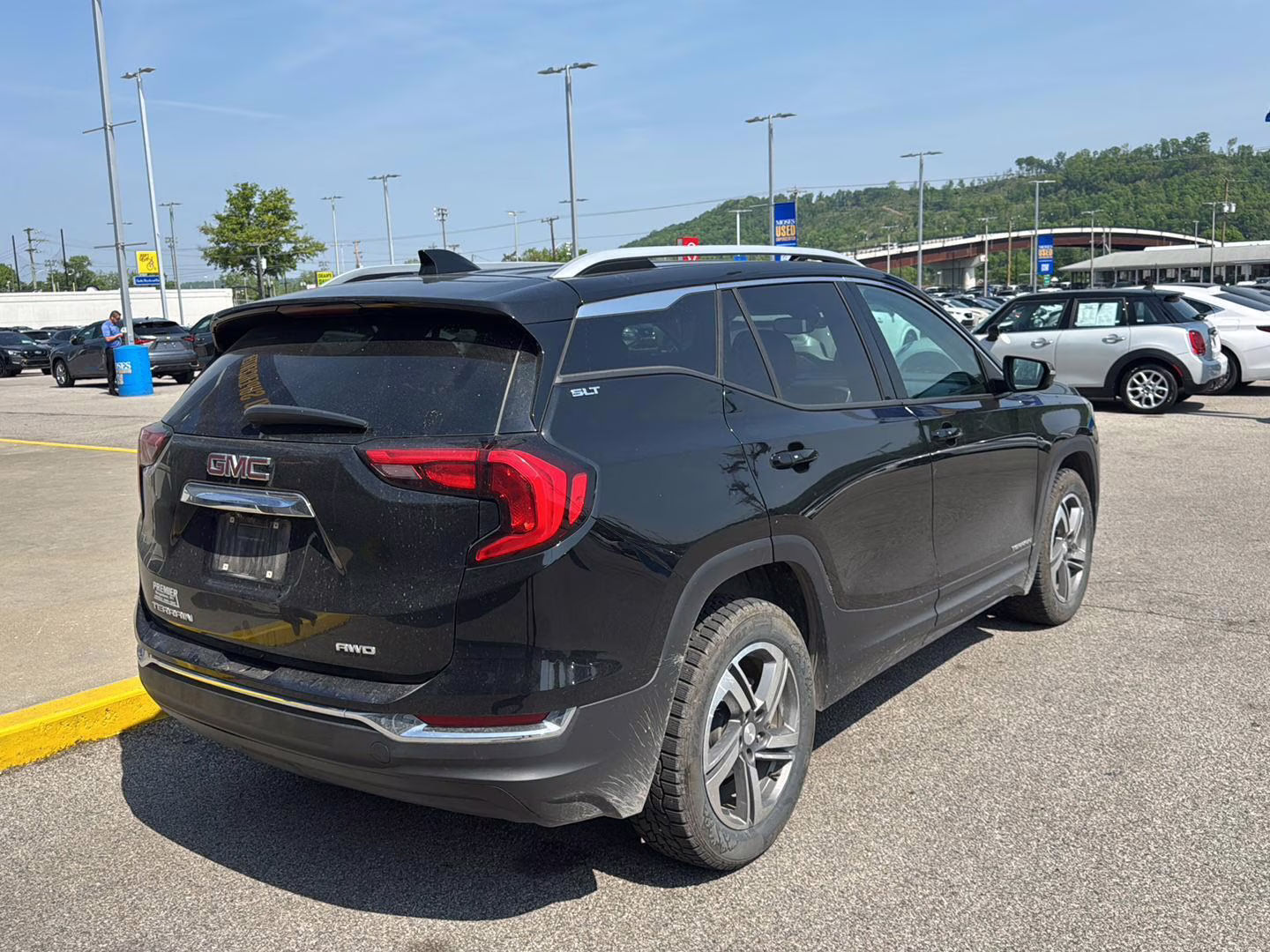 2020 Ebony Twilight Metallic GMC Terrain SLT AWD SUV