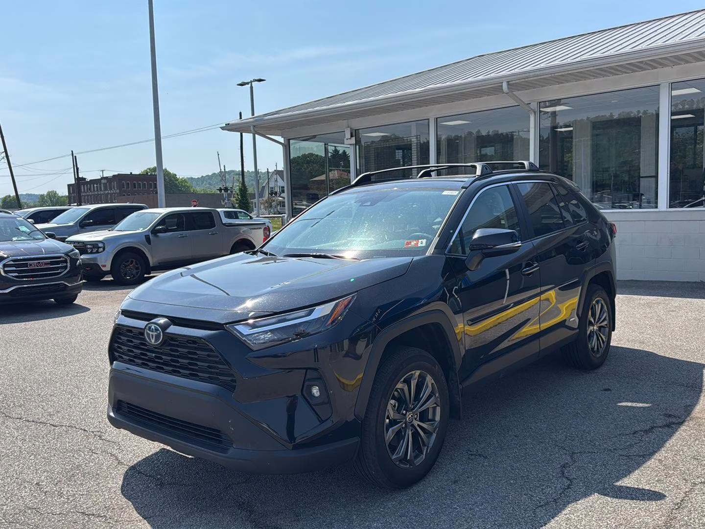 2024 Midnight Black Metallic Toyota RAV4 Hybrid XLE Premium AWD SUV