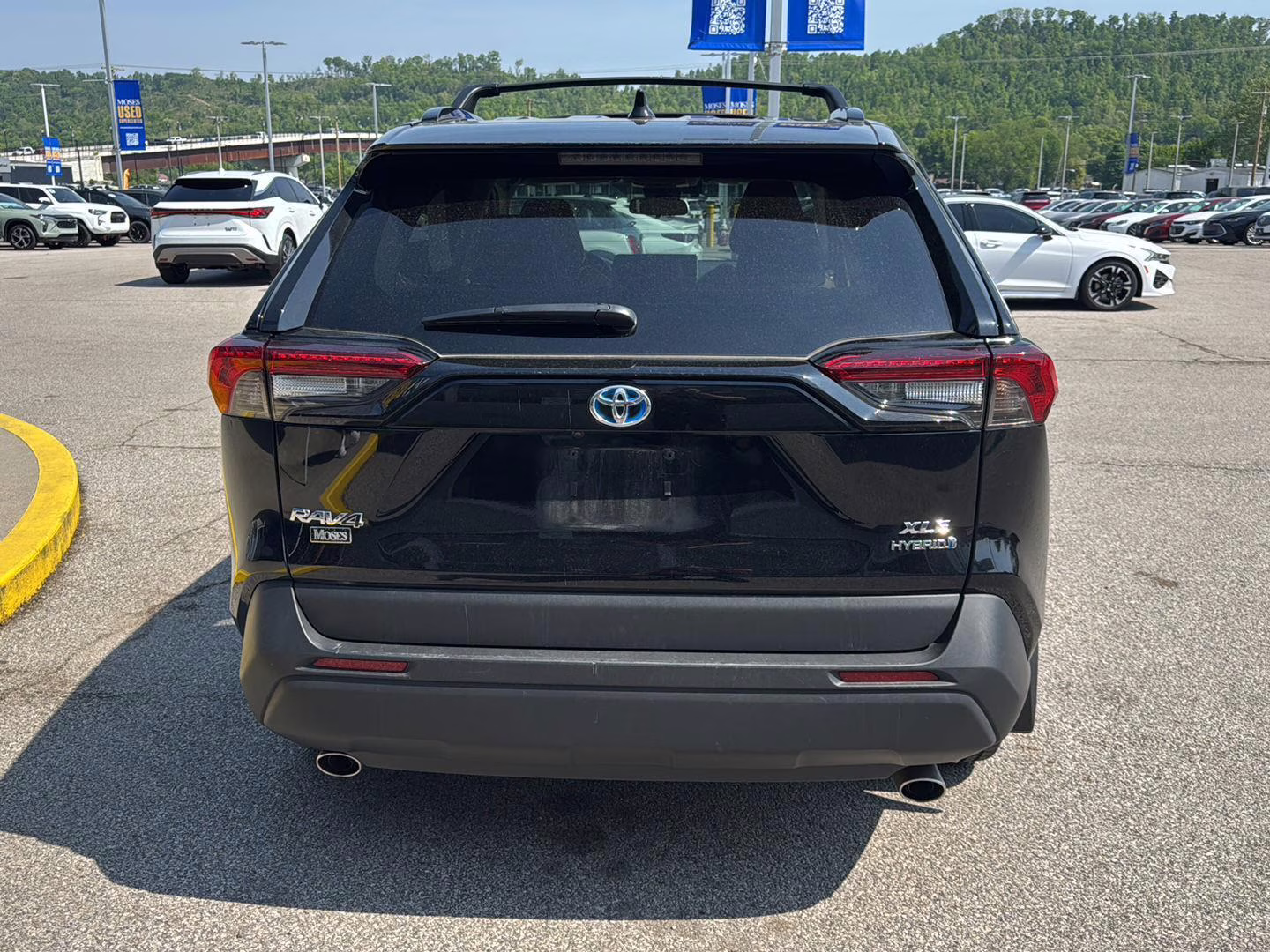 2024 Midnight Black Metallic Toyota RAV4 Hybrid XLE Premium AWD SUV
