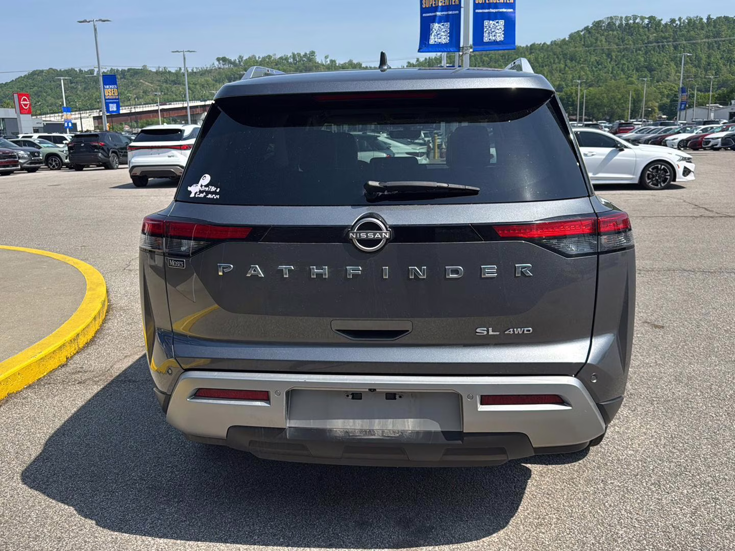 2023 Solid Gray/Super Black Nissan Pathfinder SL 4X4 SUV