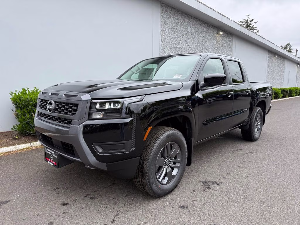 2026 Super Black Nissan Frontier SV 4X4 Truck