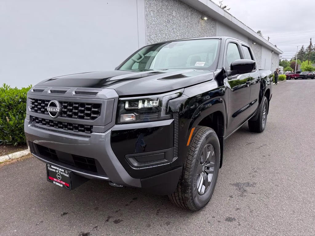 2026 Super Black Nissan Frontier SV 4X4 Truck