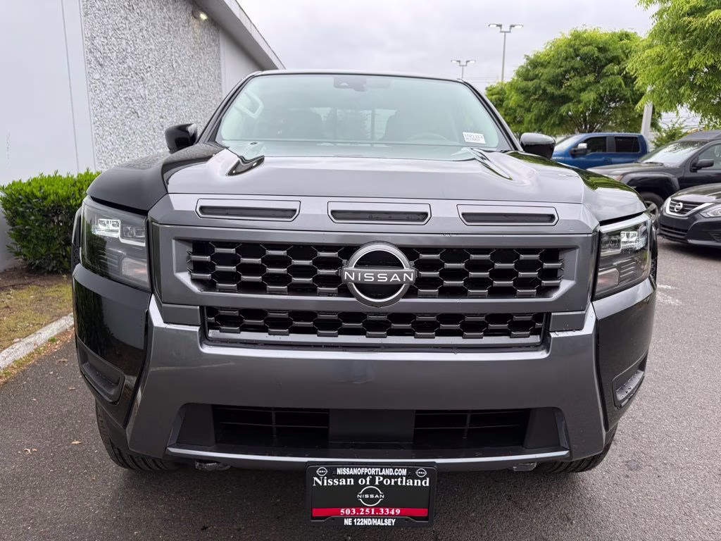 2026 Super Black Nissan Frontier SV 4X4 Truck