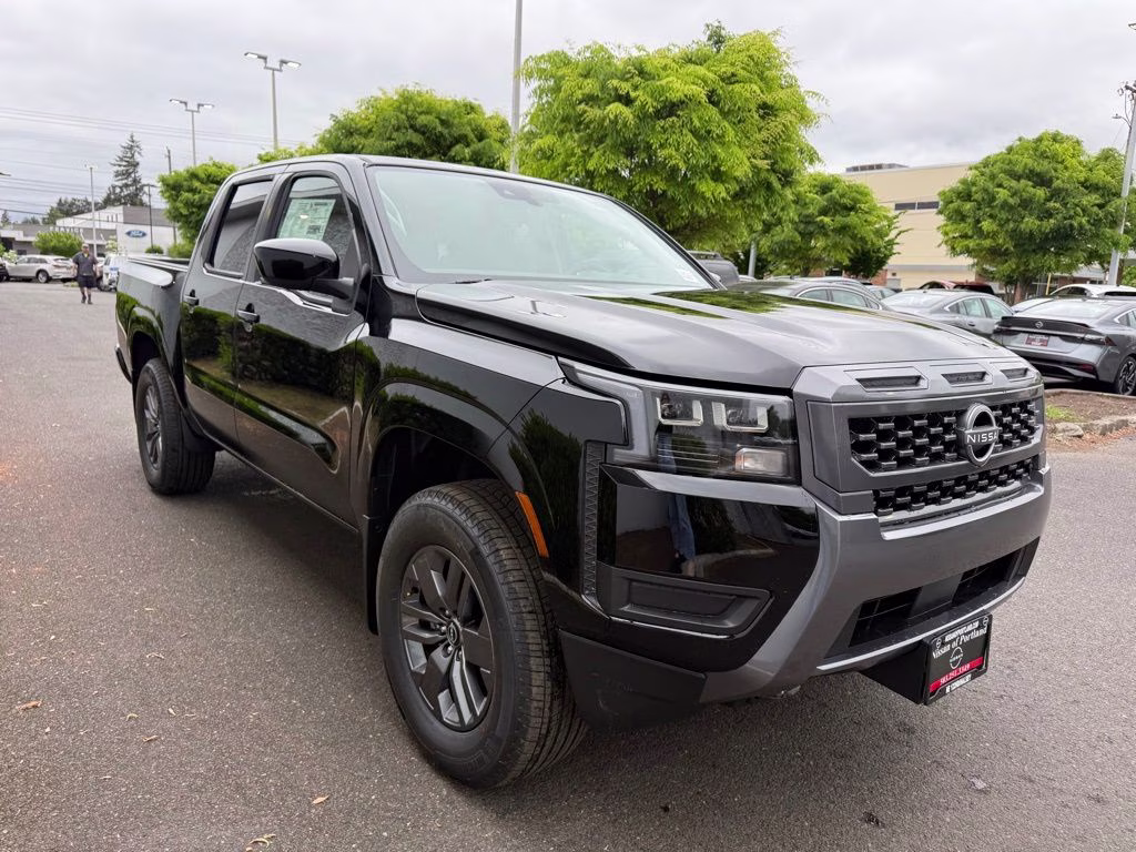 2026 Super Black Nissan Frontier SV 4X4 Truck