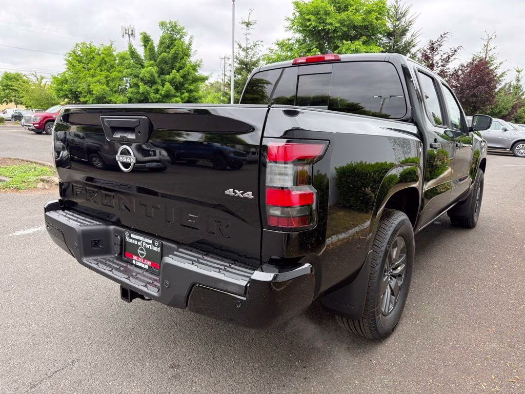 2026 Super Black Nissan Frontier SV 4X4 Truck