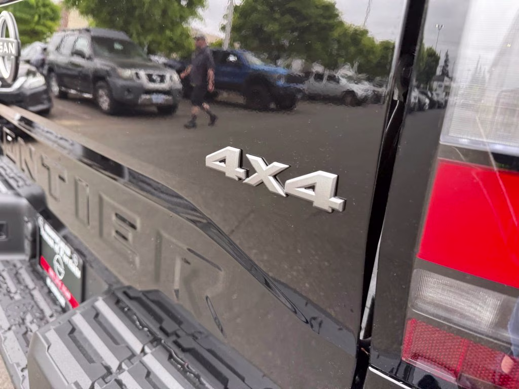 2026 Super Black Nissan Frontier SV 4X4 Truck