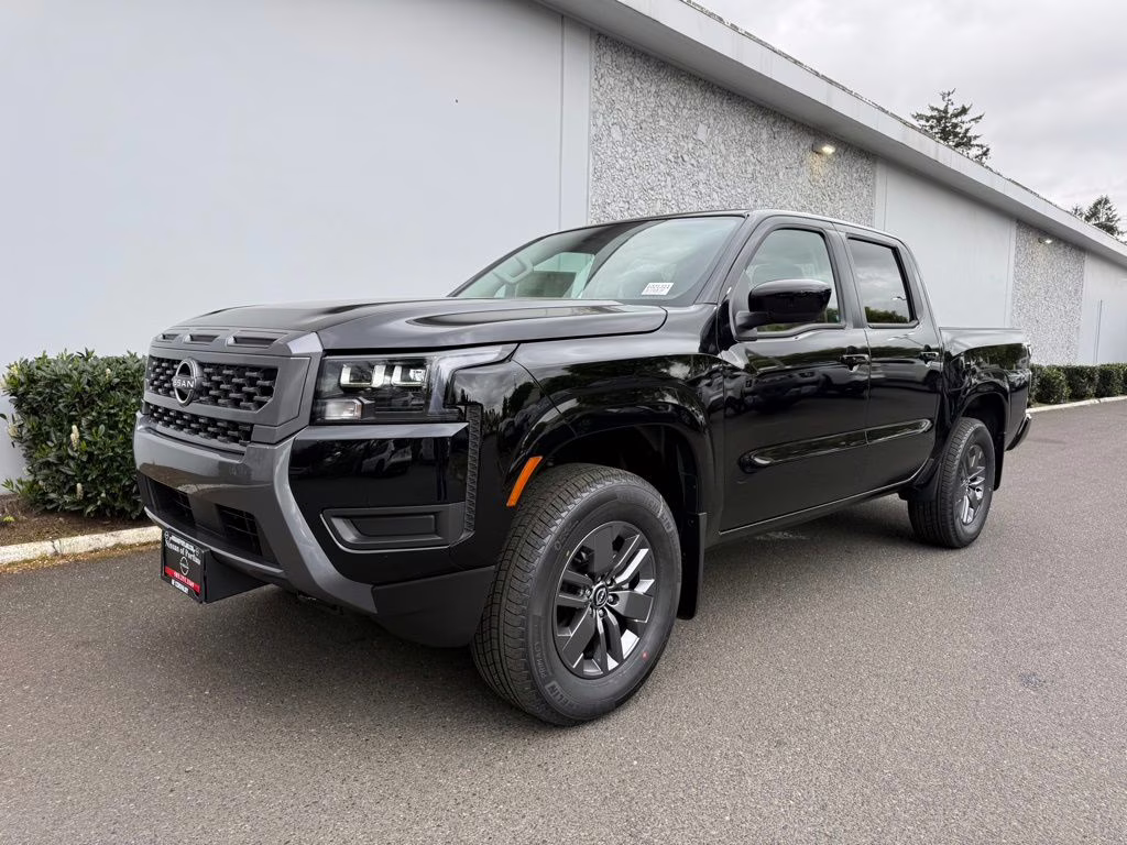2026 Super Black Nissan Frontier SV 4X4 Truck
