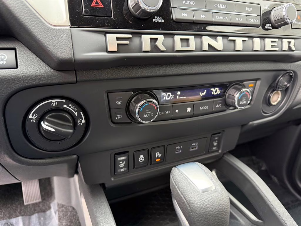 2026 Super Black Nissan Frontier SV 4X4 Truck