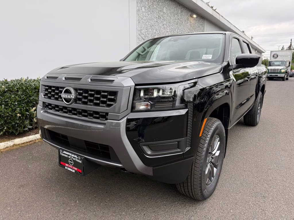 2026 Super Black Nissan Frontier SV 4X4 Truck