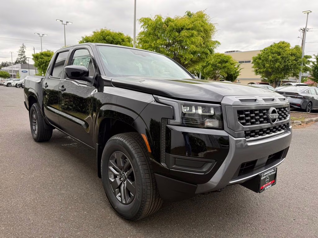 2026 Super Black Nissan Frontier SV 4X4 Truck
