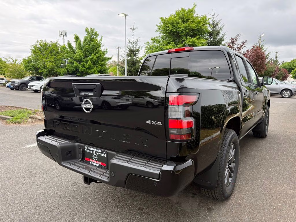 2026 Super Black Nissan Frontier SV 4X4 Truck