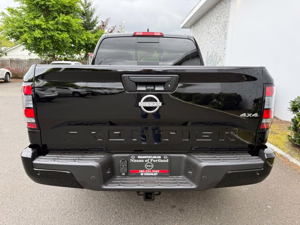 2026 Super Black Nissan Frontier SV 4X4 Truck