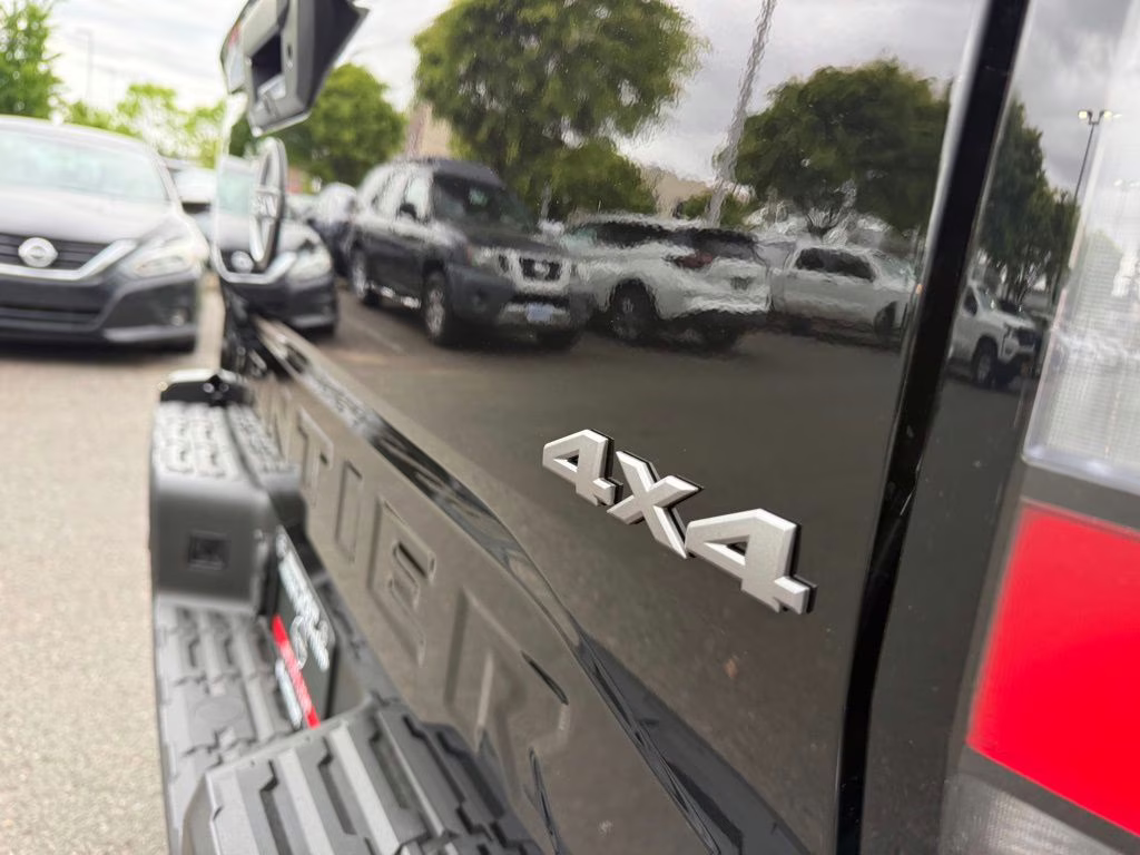 2026 Super Black Nissan Frontier SV 4X4 Truck