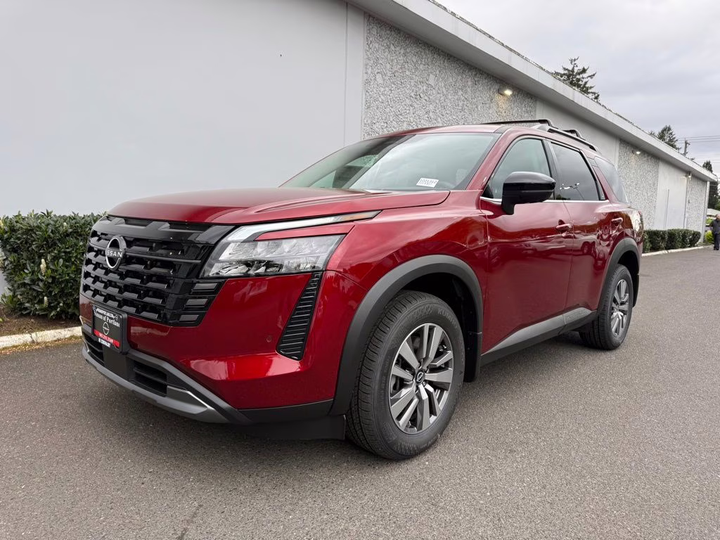 2026 Scarlet Ember Tintcoat Nissan Pathfinder SL 4X4 SUV