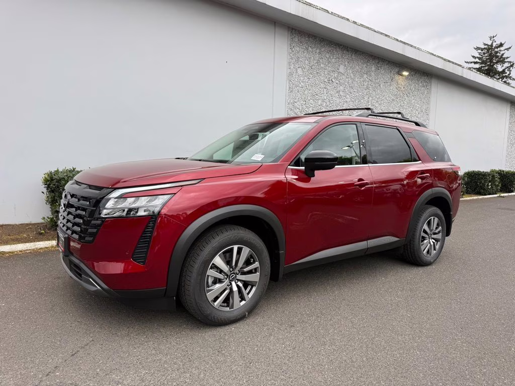 2026 Scarlet Ember Tintcoat Nissan Pathfinder SL 4X4 SUV