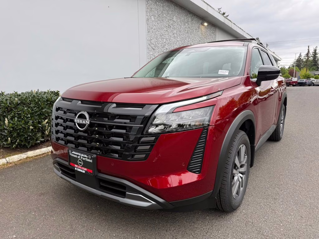 2026 Scarlet Ember Tintcoat Nissan Pathfinder SL 4X4 SUV